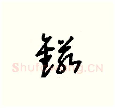 锘硬笔草书写法,摘自刘少英硬笔书法字帖