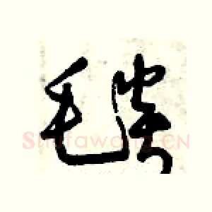毯