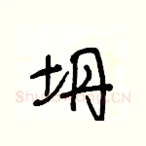 坍