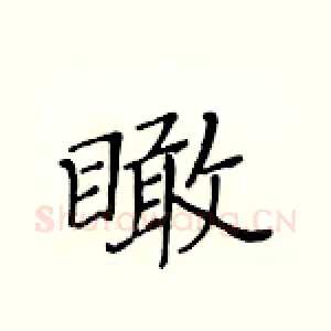 瞰