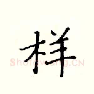 样