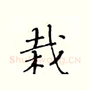 栽