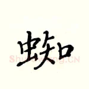 蜘