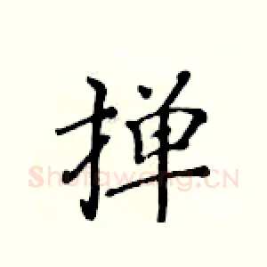 掸