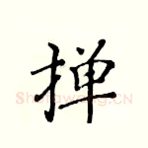 掸