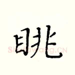眺