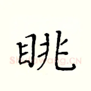 眺