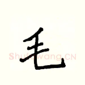 毛