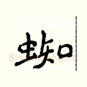 蜘