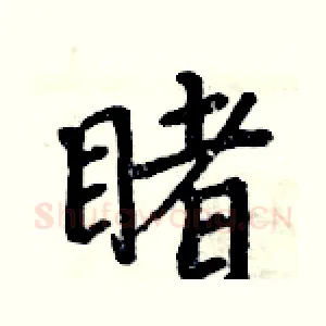 睹