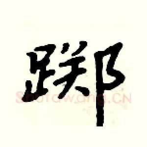 踯