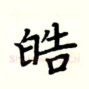 皓