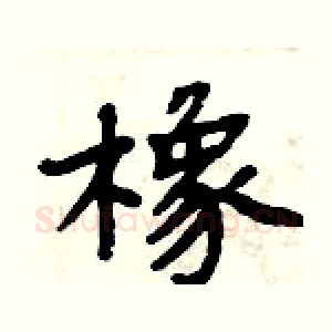 橡