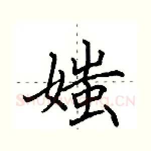 媸