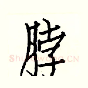 脖