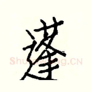 蓬