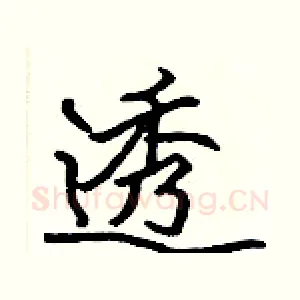 透