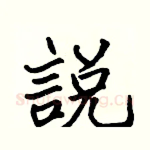 說