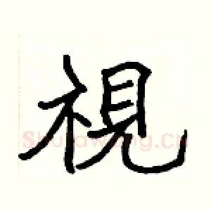 視