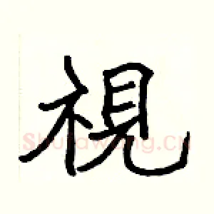 視