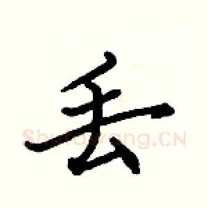 丢