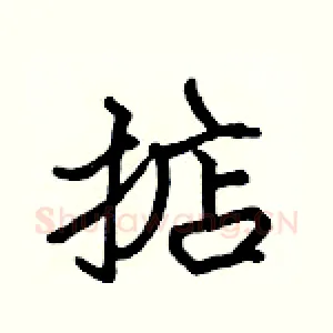 掂