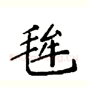 毪