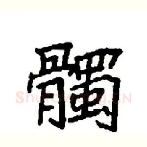 髑