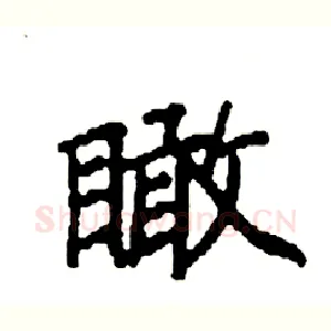 瞰