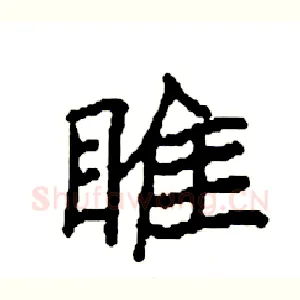 睢