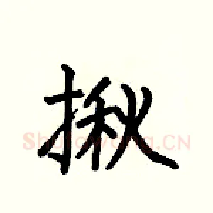 揪