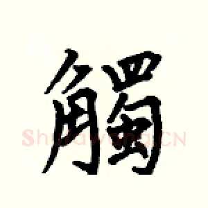 觸