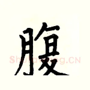 腹