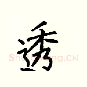 透