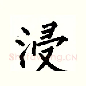 浸
