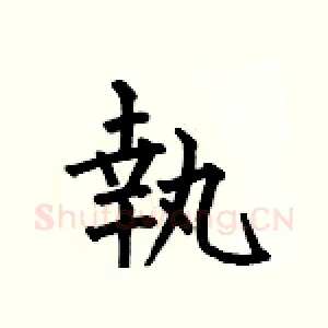 執