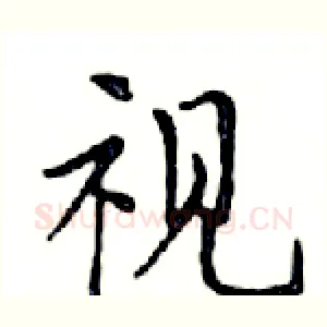 视