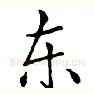 东
