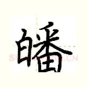 皤