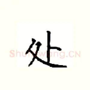 处