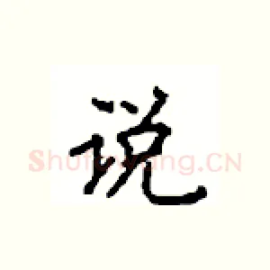 说
