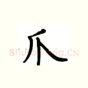 爪