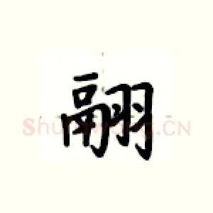 翮