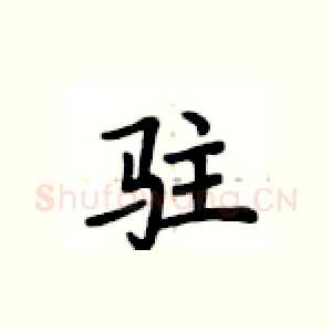 驻