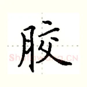 胶