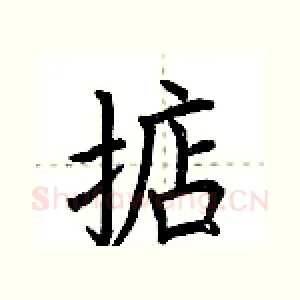 掂