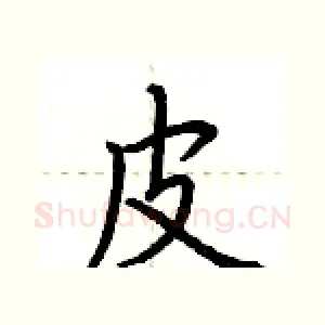 皮