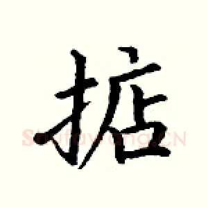 掂