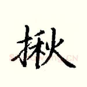 揪