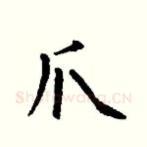 爪